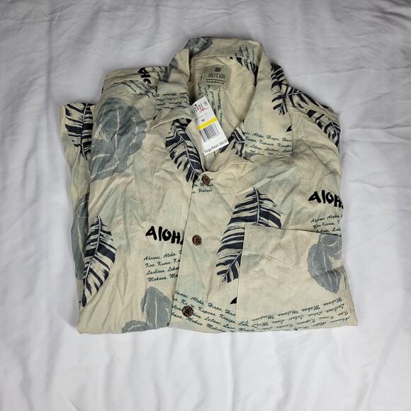 Hawaiian Shirts Dress Mens Sz Medium 100% Silk Summer Beach Pool Bowling Hawaii - Picture 2 of 10